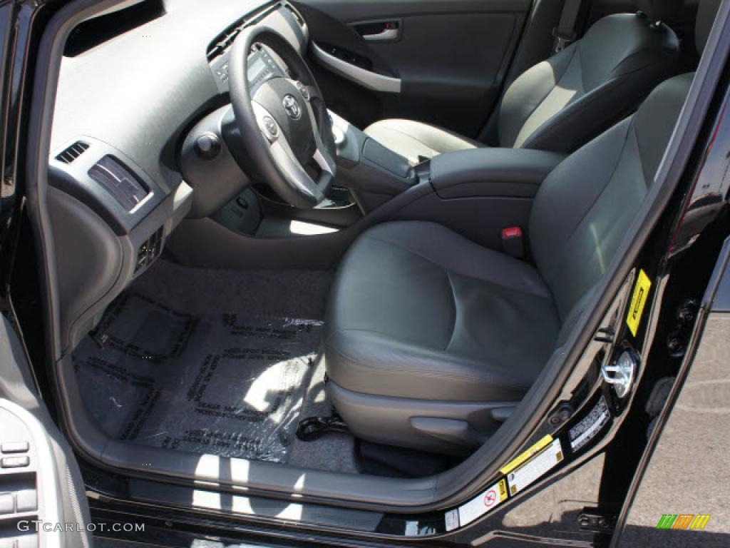 2010 Prius Hybrid IV - Black / Dark Gray photo #10
