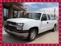 2003 Summit White Chevrolet Silverado 1500 LS Extended Cab  photo #1