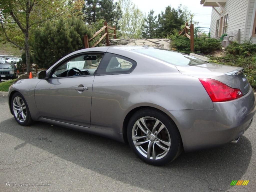 Platinum Graphite Gray 2008 Infiniti G 37 Journey Coupe Exterior Photo #48271777