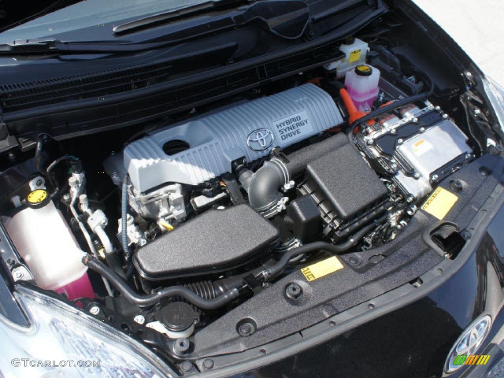 2010 Prius Hybrid IV - Black / Dark Gray photo #20