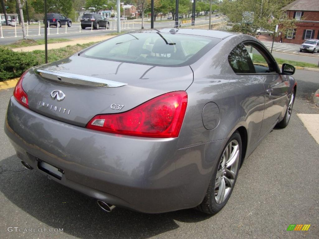 Platinum Graphite Gray 2008 Infiniti G 37 Journey Coupe Exterior Photo #48271819
