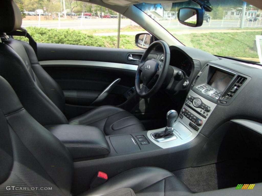 Graphite Interior 2008 Infiniti G 37 Journey Coupe Photo #48271837