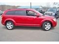 2010 Inferno Red Crystal Pearl Coat Dodge Journey SXT AWD  photo #4