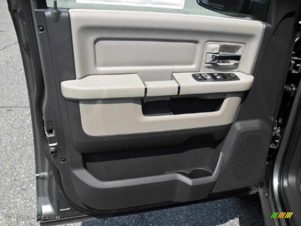 2011 Ram 1500 SLT Quad Cab - Mineral Gray Metallic / Dark Slate Gray/Medium Graystone photo #8