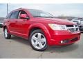 2010 Inferno Red Crystal Pearl Coat Dodge Journey SXT AWD  photo #28