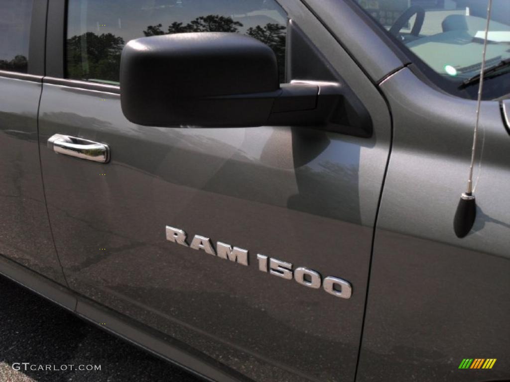 2011 Ram 1500 SLT Quad Cab - Mineral Gray Metallic / Dark Slate Gray/Medium Graystone photo #21