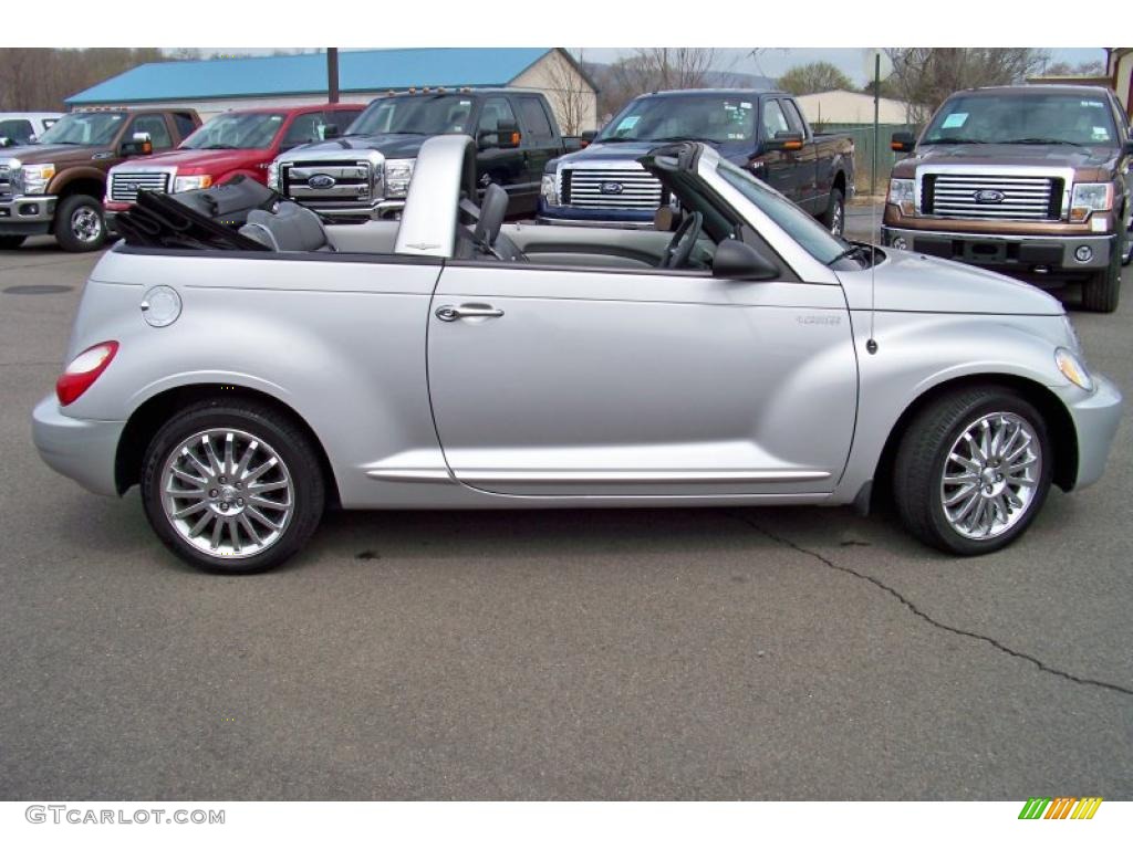 Bright Silver Metallic 2006 Chrysler PT Cruiser GT Convertible Exterior Photo #48272269
