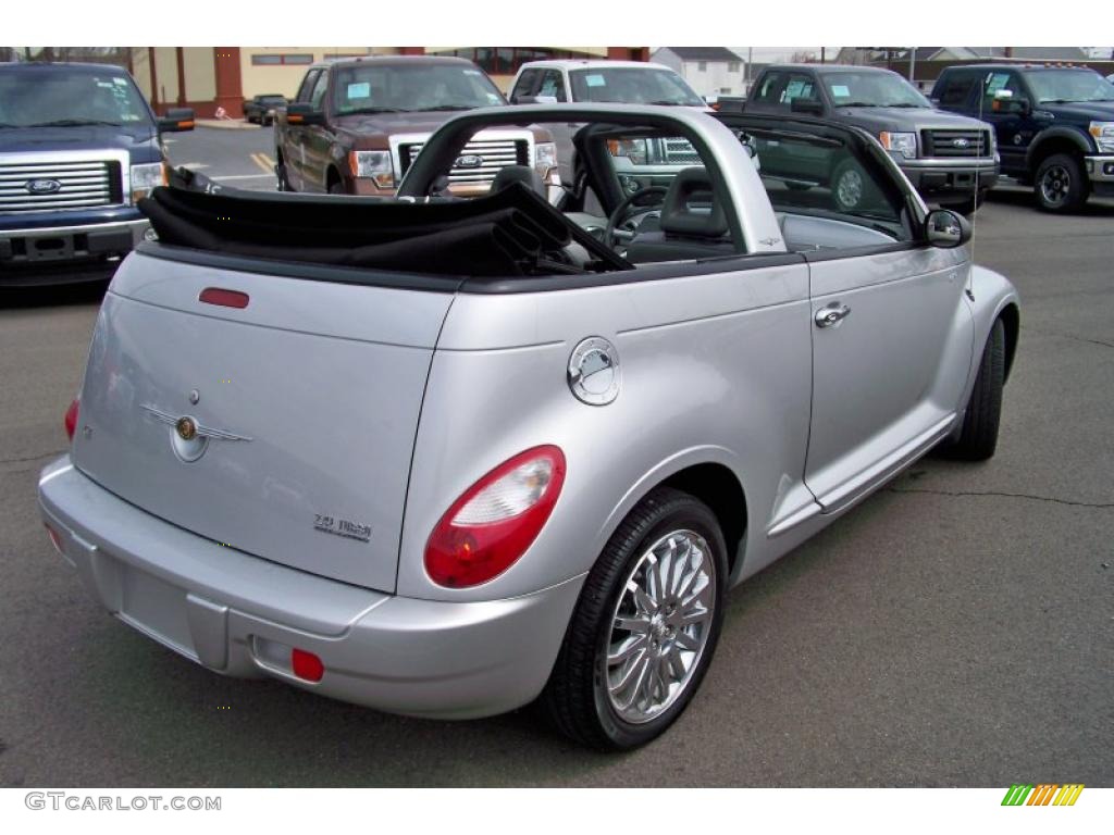Bright Silver Metallic 2006 Chrysler PT Cruiser GT Convertible Exterior Photo #48272281