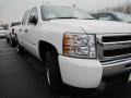 2011 Summit White Chevrolet Silverado 1500 LS Crew Cab  photo #2