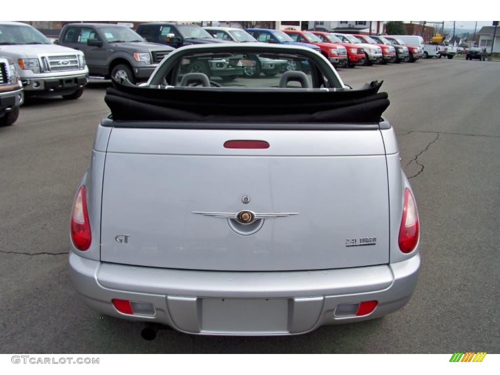 Bright Silver Metallic 2006 Chrysler PT Cruiser GT Convertible Exterior Photo #48272296
