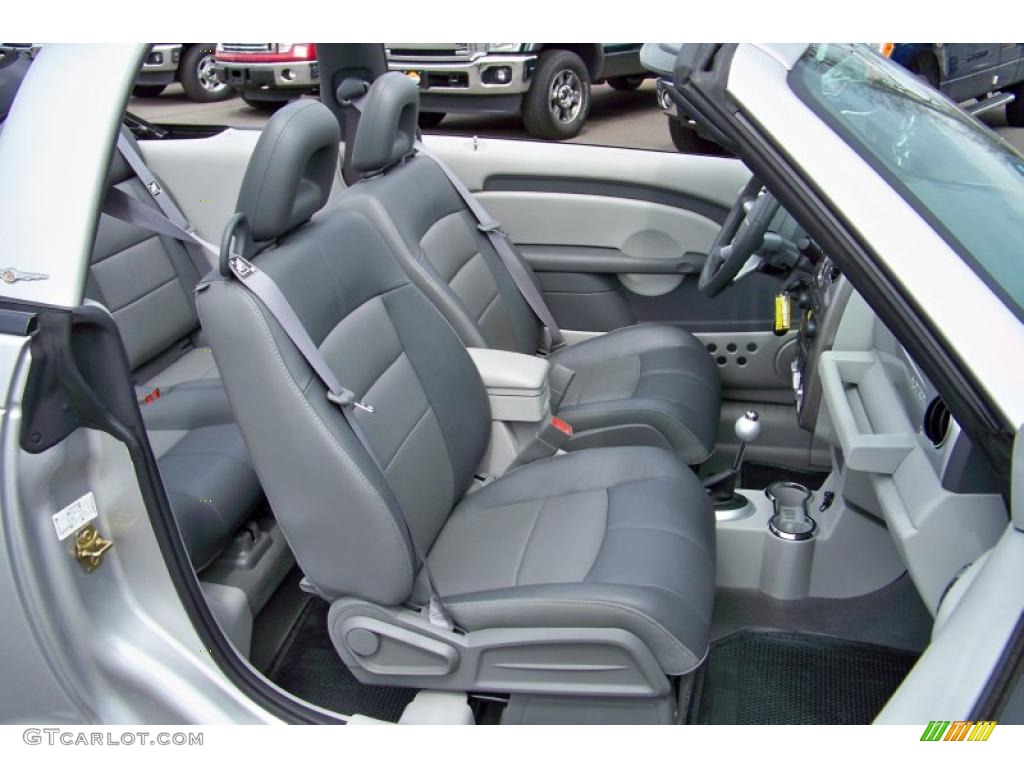 Pastel Slate Gray Interior 2006 Chrysler PT Cruiser GT Convertible Photo #48272434