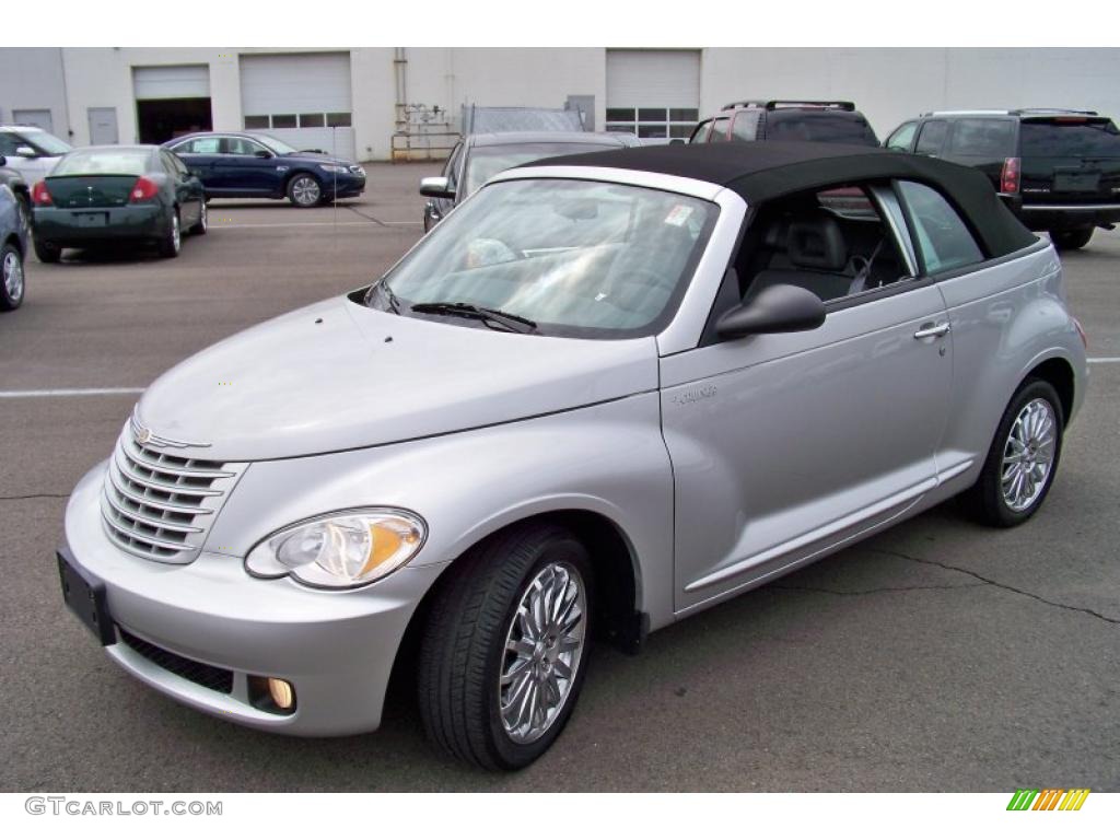Bright Silver Metallic 2006 Chrysler PT Cruiser GT Convertible Exterior Photo #48272518
