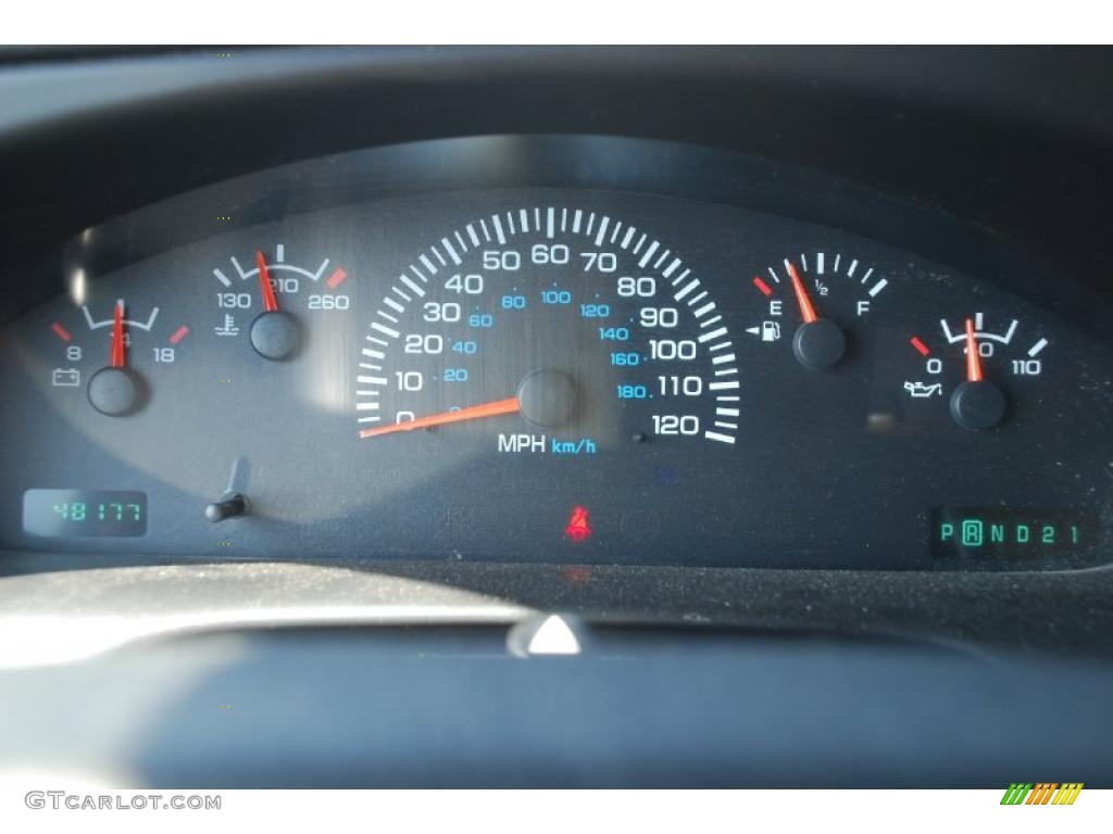 2001 Dodge Ram Van 1500 Cargo Gauges Photos