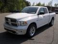 2011 Bright White Dodge Ram 1500 Big Horn Quad Cab  photo #1