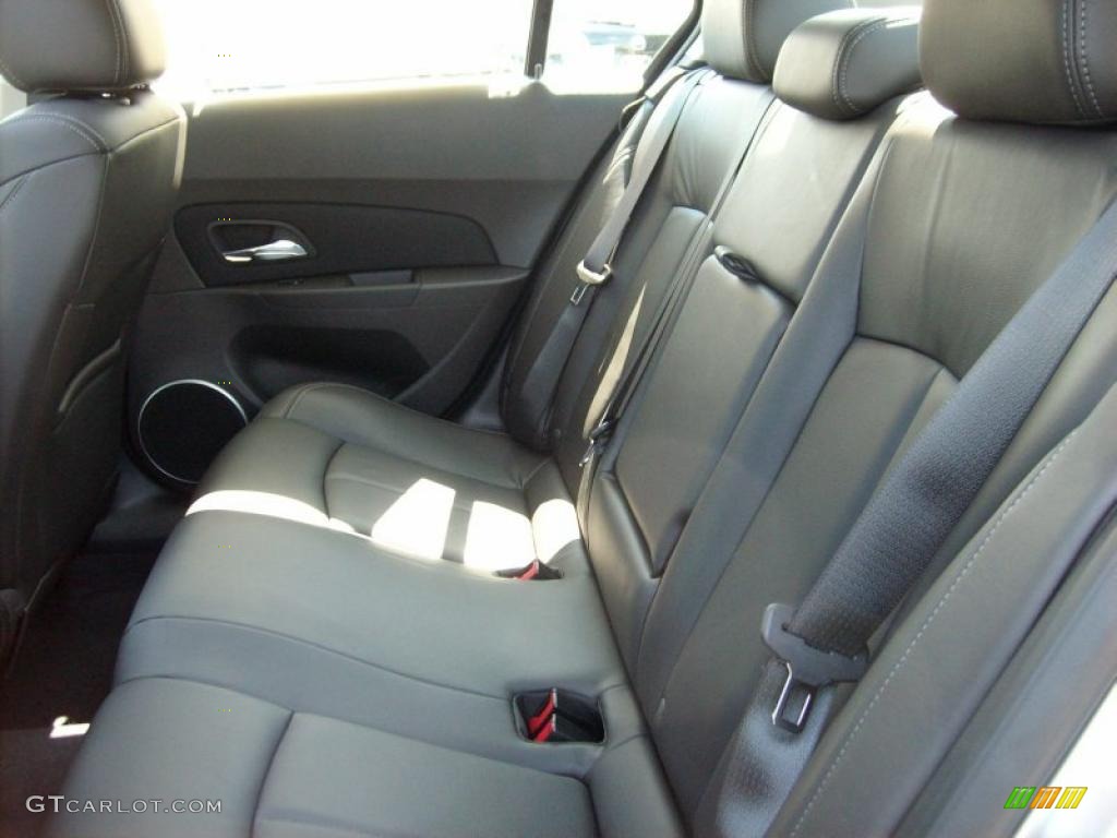 2011 Cruze LTZ - Silver Ice Metallic / Jet Black Leather photo #13