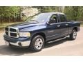 2004 Patriot Blue Pearl Dodge Ram 1500 SLT Quad Cab  photo #1