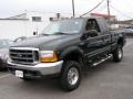2000 Woodland Green Metallic Ford F350 Super Duty XLT Extended Cab 4x4  photo #1