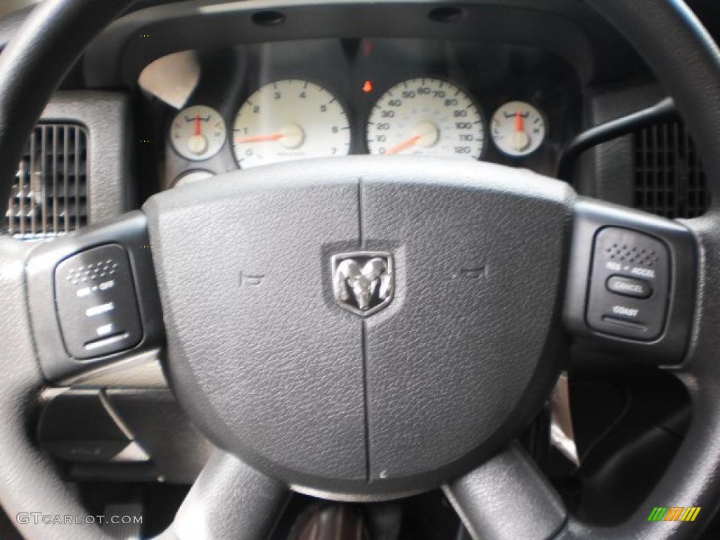 2004 Ram 1500 SLT Quad Cab - Patriot Blue Pearl / Dark Slate Gray photo #16