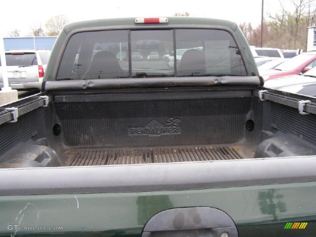 2000 F350 Super Duty XLT Extended Cab 4x4 - Woodland Green Metallic / Medium Parchment photo #7