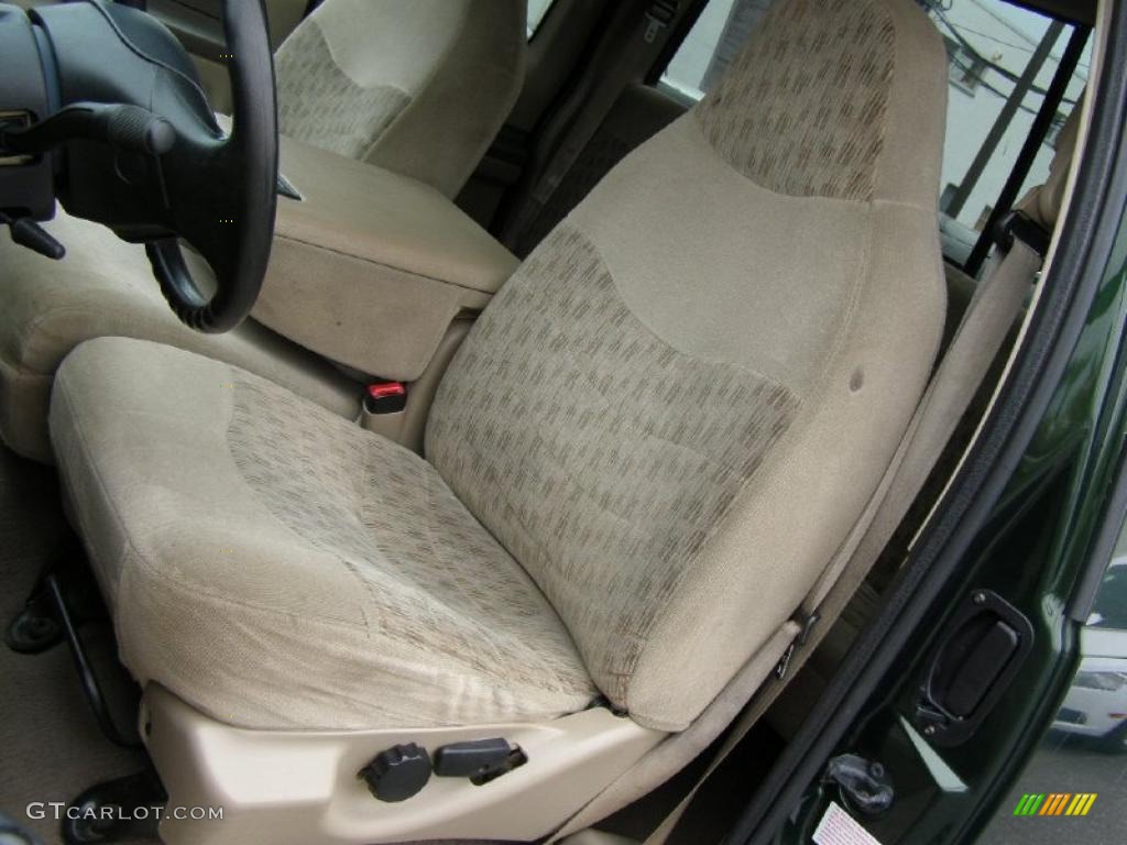 2000 F350 Super Duty XLT Extended Cab 4x4 - Woodland Green Metallic / Medium Parchment photo #12