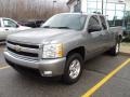 2008 Graystone Metallic Chevrolet Silverado 1500 LT Extended Cab 4x4  photo #1