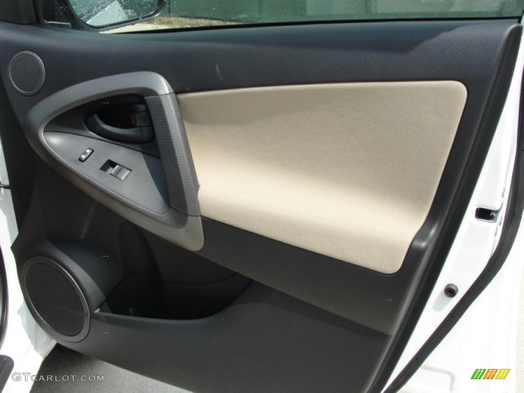 2011 Toyota RAV4 I4 Sand Beige Door Panel Photo #48275170