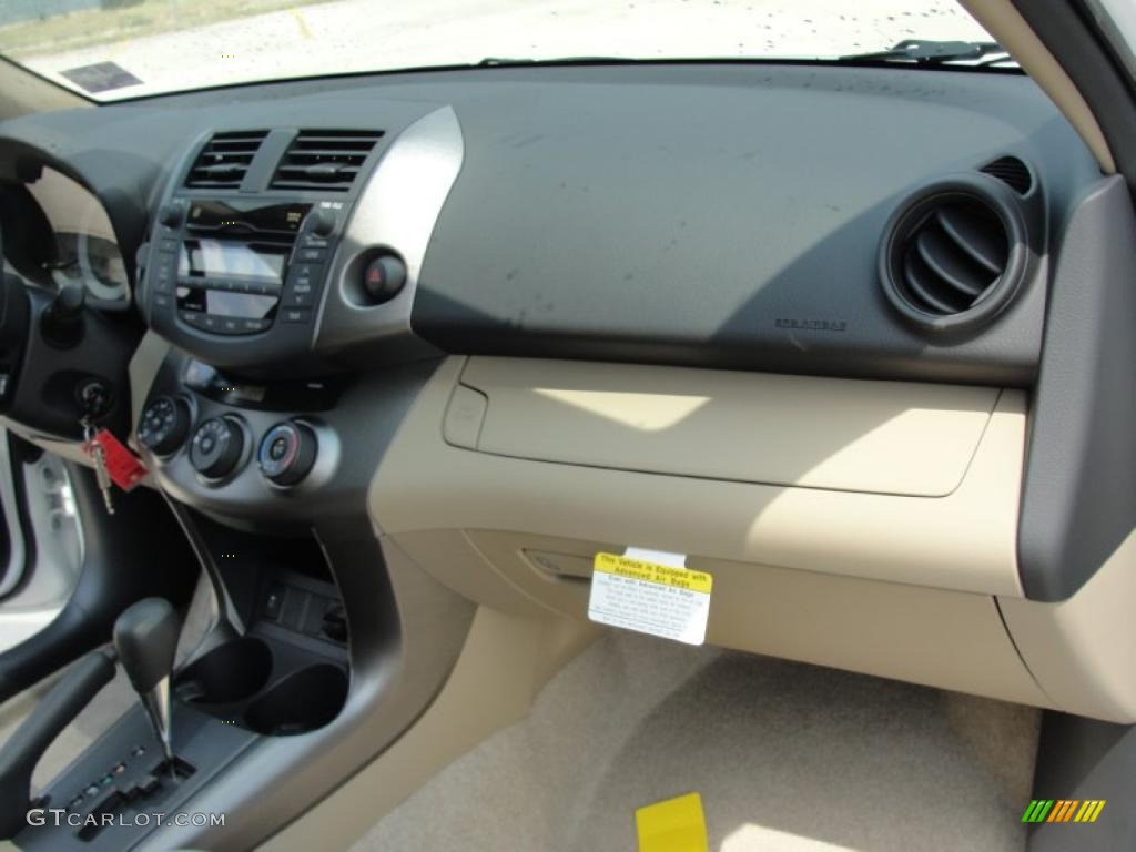 2011 Toyota RAV4 I4 Sand Beige Dashboard Photo #48275185
