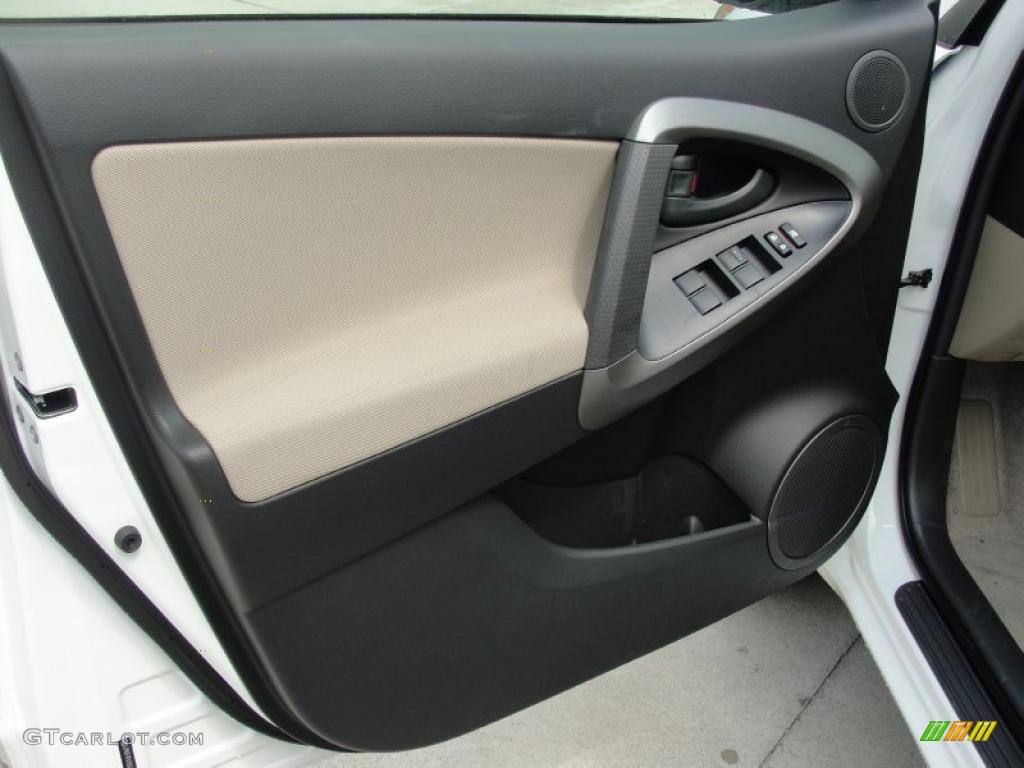 2011 Toyota RAV4 I4 Sand Beige Door Panel Photo #48275290