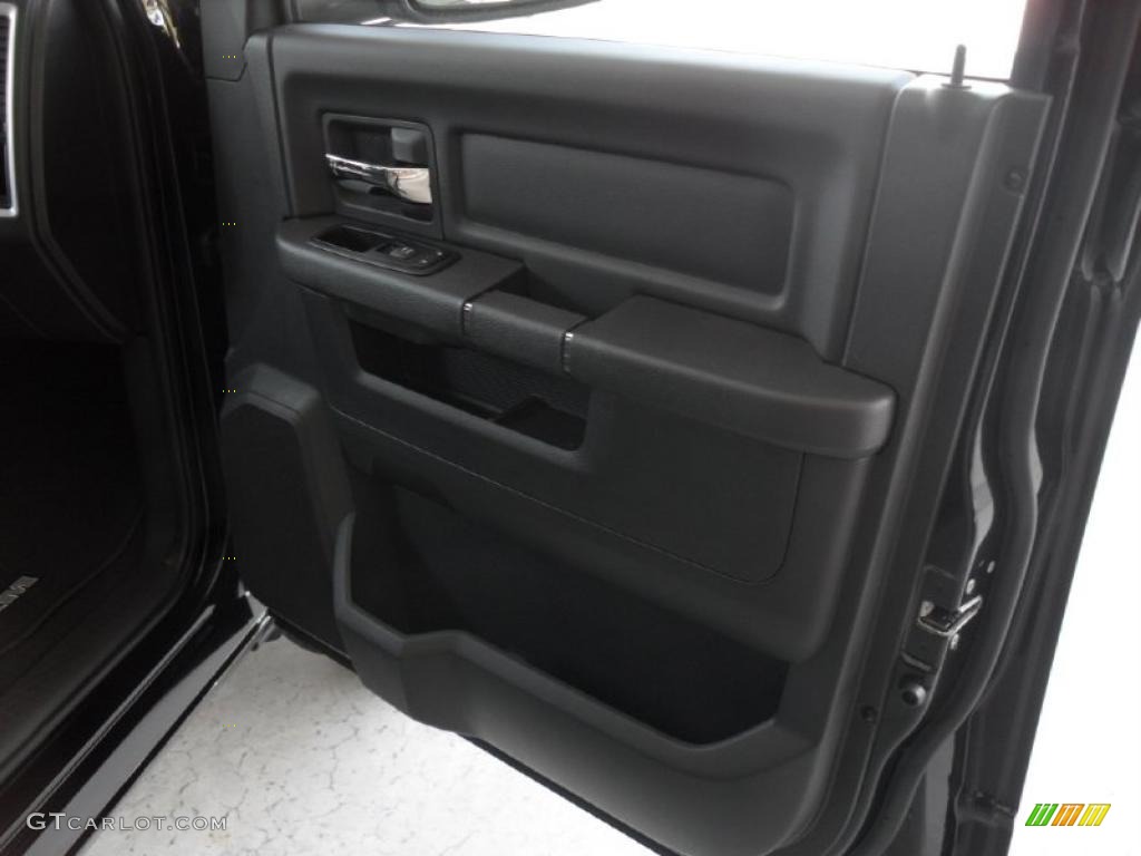 2011 Ram 1500 Sport Quad Cab - Brilliant Black Crystal Pearl / Dark Slate Gray photo #22