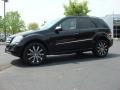 Black 2009 Mercedes-Benz ML 350 4Matic Exterior