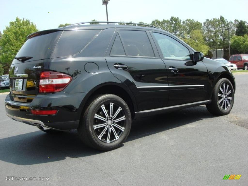 Black 2009 Mercedes-Benz ML 350 4Matic Exterior Photo #48275728