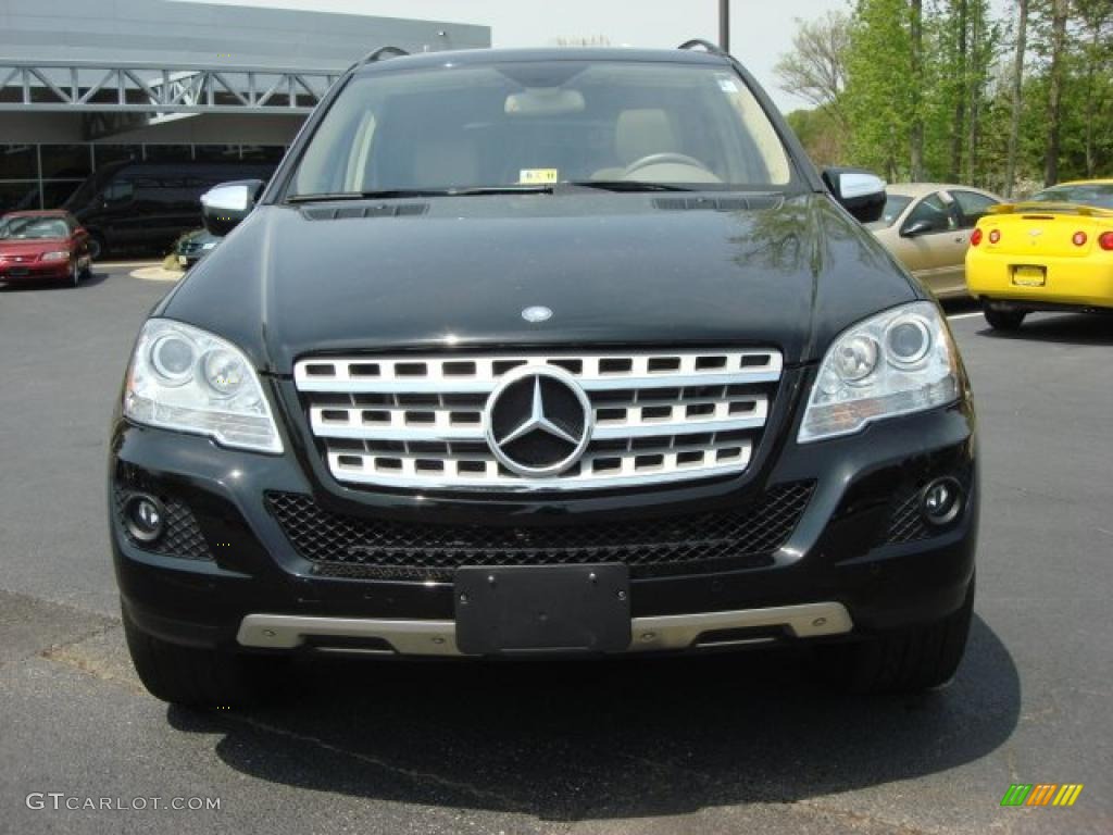 Black 2009 Mercedes-Benz ML 350 4Matic Exterior Photo #48275779