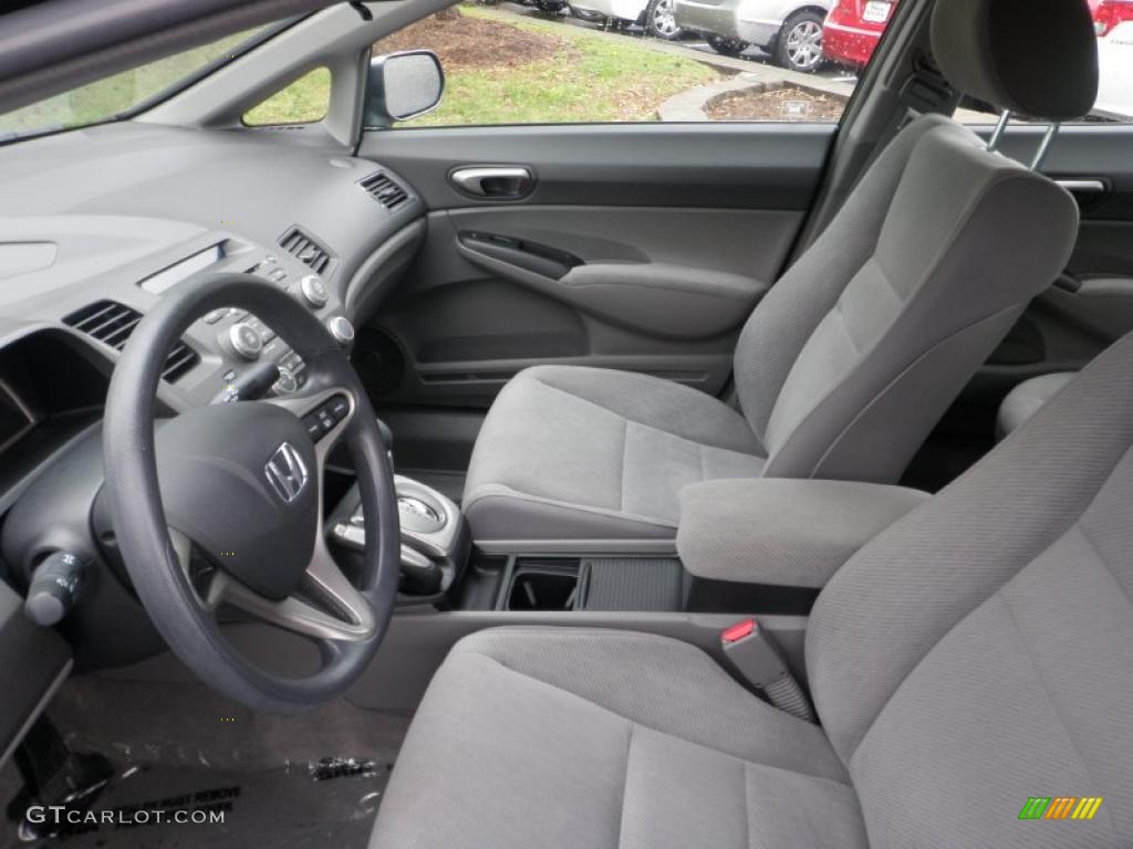 Gray Interior 2010 Honda Civic LX Sedan Photo #48276244