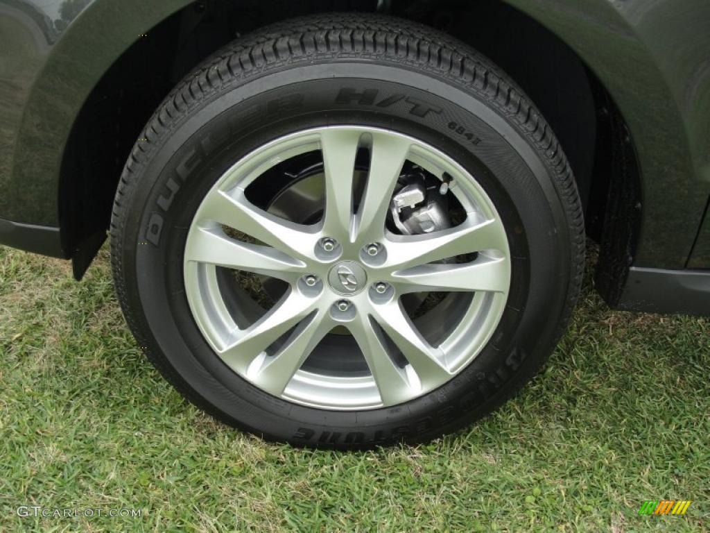 2011 Hyundai Santa Fe Limited Wheel Photo #48276253