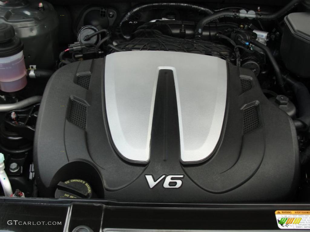 2011 Hyundai Santa Fe Limited 3.5 Liter DOHC 24-Valve VVT V6 Engine Photo #48276361