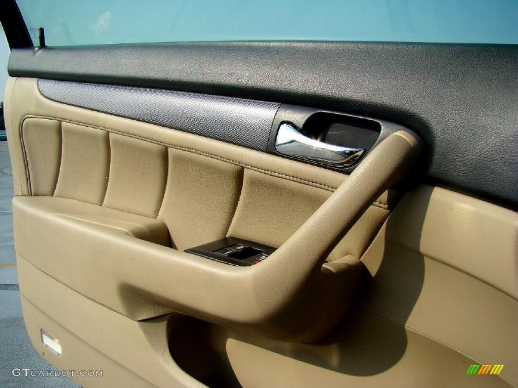 2005 Honda Accord EX V6 Coupe Ivory Door Panel Photo #48276466