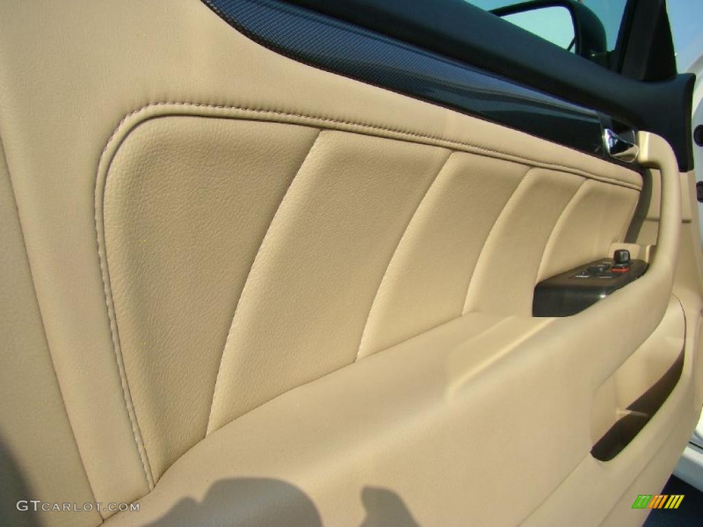 2005 Honda Accord EX V6 Coupe Ivory Door Panel Photo #48276481