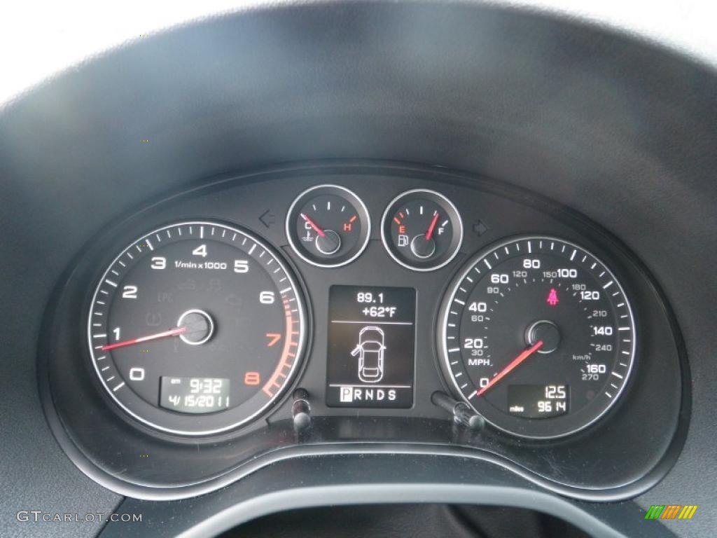 2009 Audi A3 2.0T quattro Gauges Photo #48276586