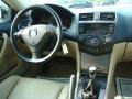 Ivory 2005 Honda Accord EX V6 Coupe Dashboard