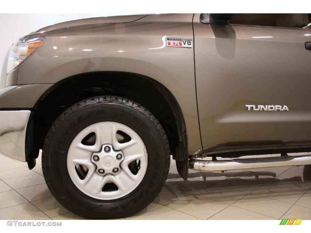 2009 Tundra Double Cab 4x4 - Pyrite Tan Mica / Sand photo #20