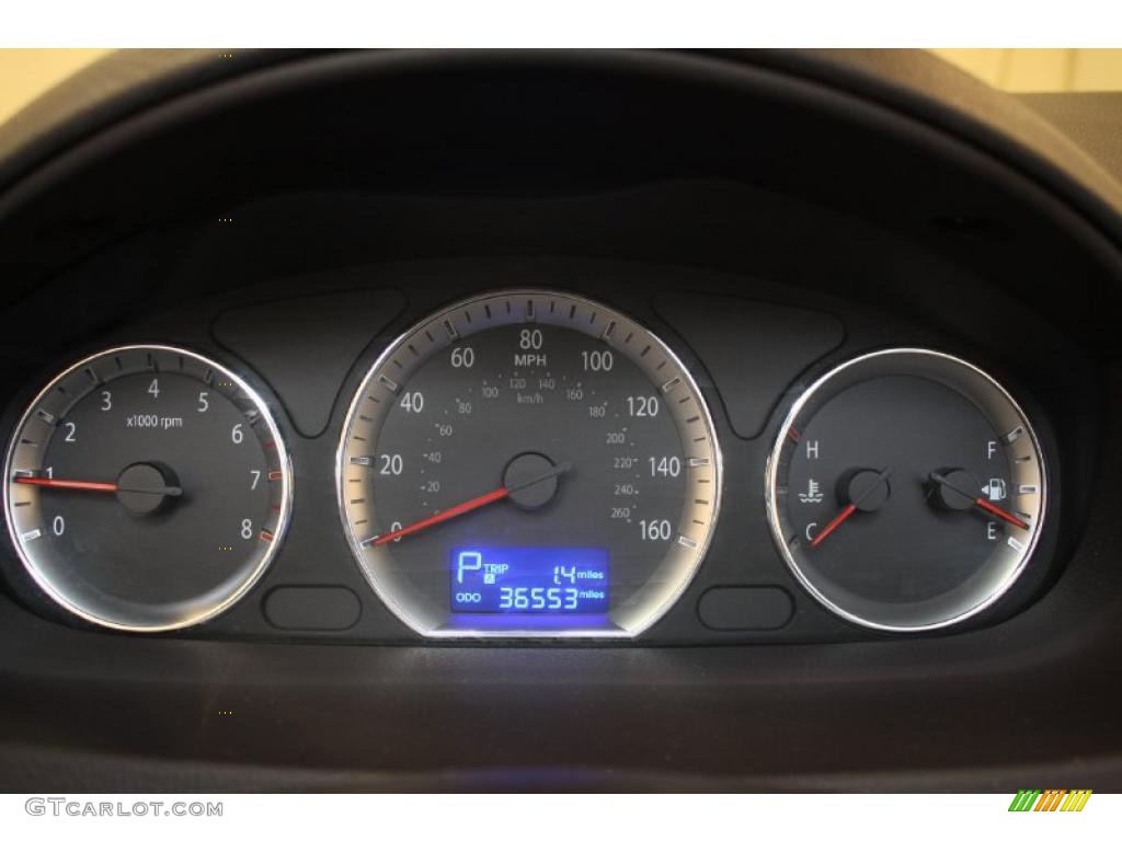 2010 Sonata GLS - Willow Gray / Gray photo #8
