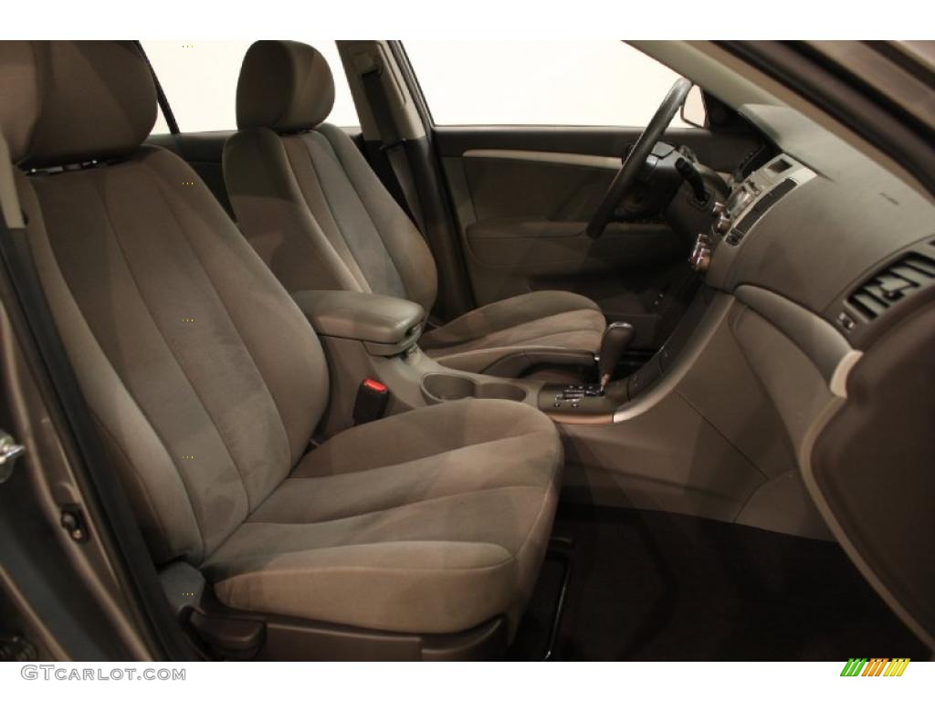 2010 Sonata GLS - Willow Gray / Gray photo #11
