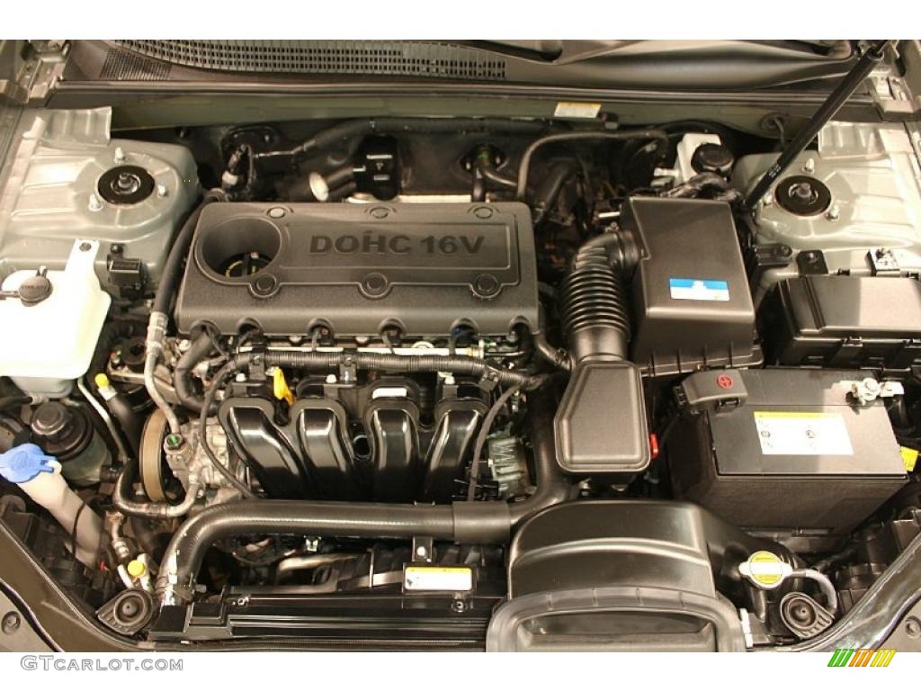 2010 Sonata GLS - Willow Gray / Gray photo #16