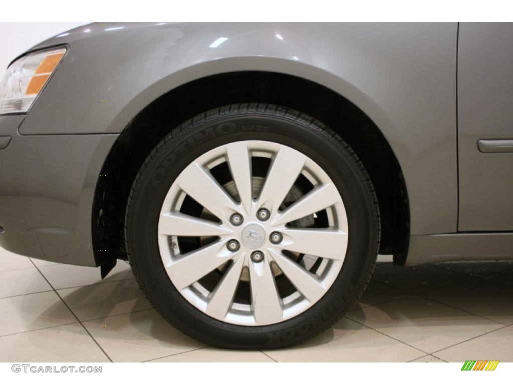 2010 Sonata GLS - Willow Gray / Gray photo #17