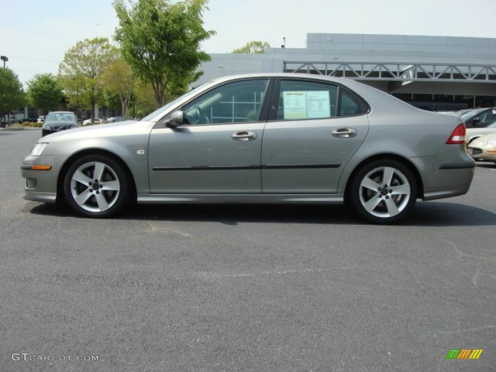Steel Gray Metallic 2006 Saab 9-3 Aero Sport Sedan Exterior Photo #48277294