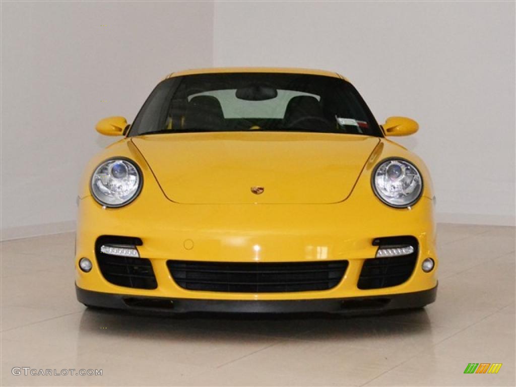 Speed Yellow 2007 Porsche 911 Turbo Coupe Exterior Photo #48277414