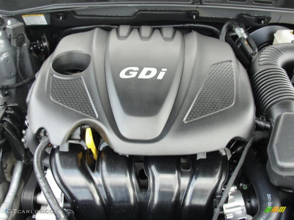2011 Hyundai Sonata SE 2.4 Liter GDI DOHC 16-Valve CVVT 4 Cylinder Engine Photo #48277471