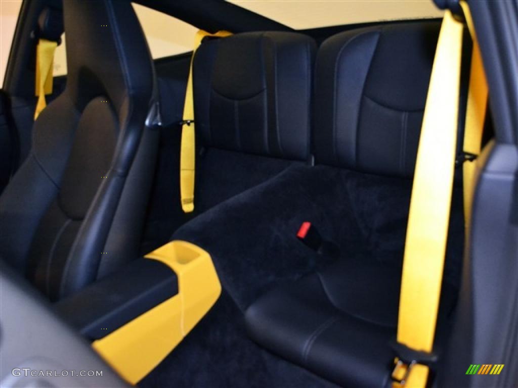 Black Interior 2007 Porsche 911 Turbo Coupe Photo #48277588