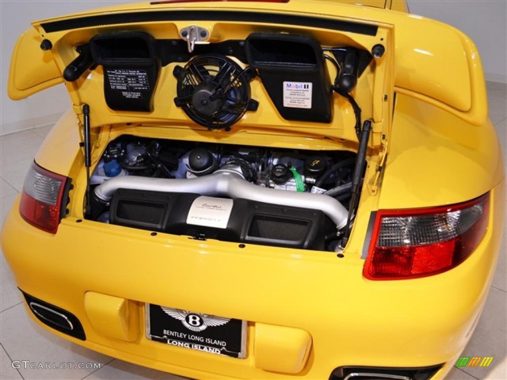 2007 911 Turbo Coupe - Speed Yellow / Black photo #20