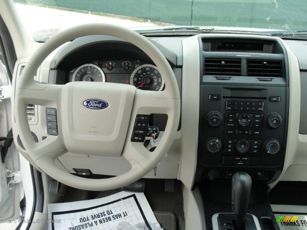2011 Ford Escape XLS Stone Dashboard Photo #48278182